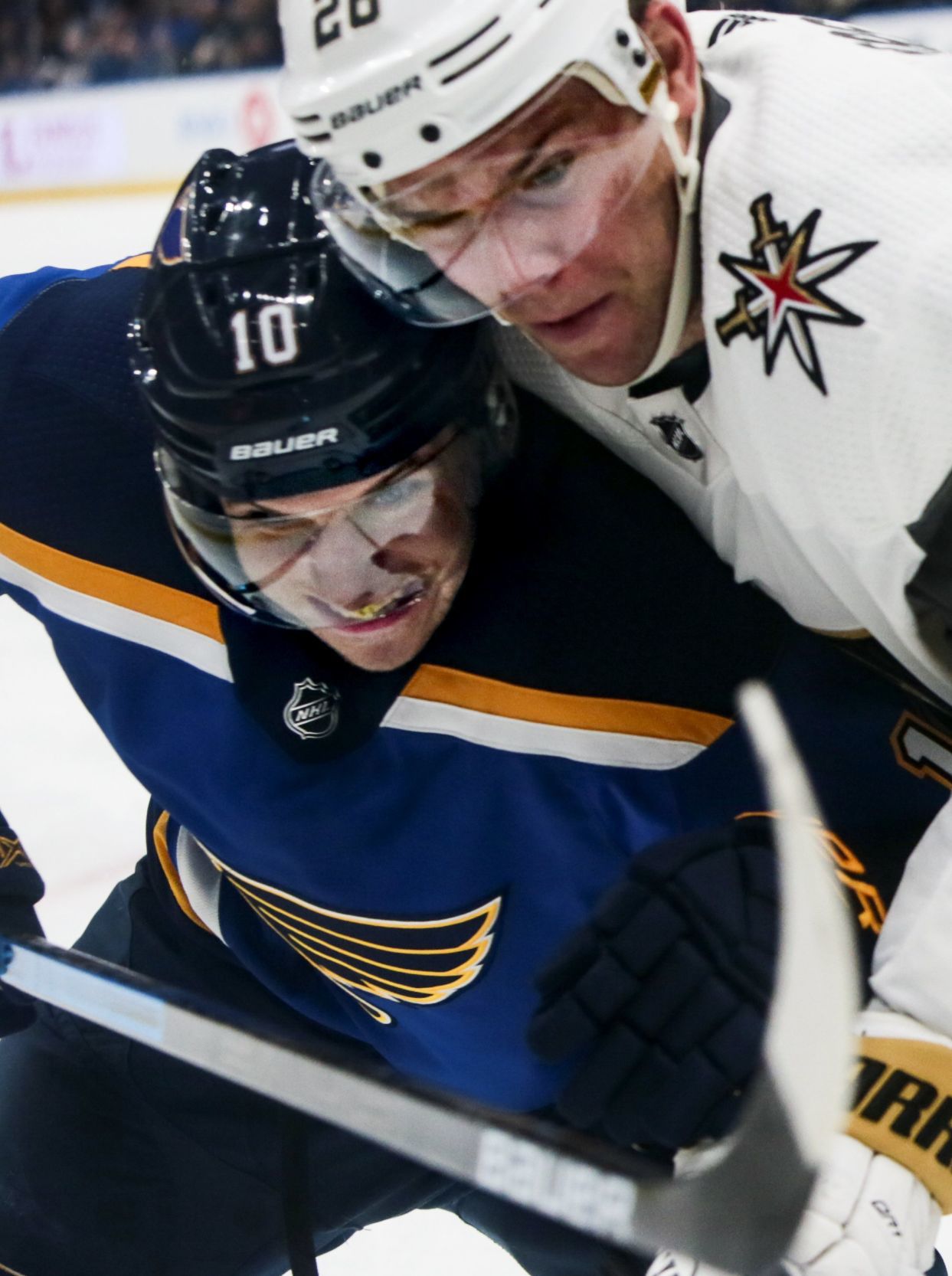 St. Louis Blues battle Las Vegas Golden Knights